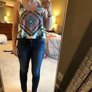 Racerback Sweater Tank Top